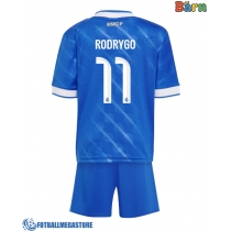 Fotballdrakt Barn Real Madrid Rodrygo Goes #11 Tredjedraktsett 2025-26 Kortermet (+ Korte bukser)